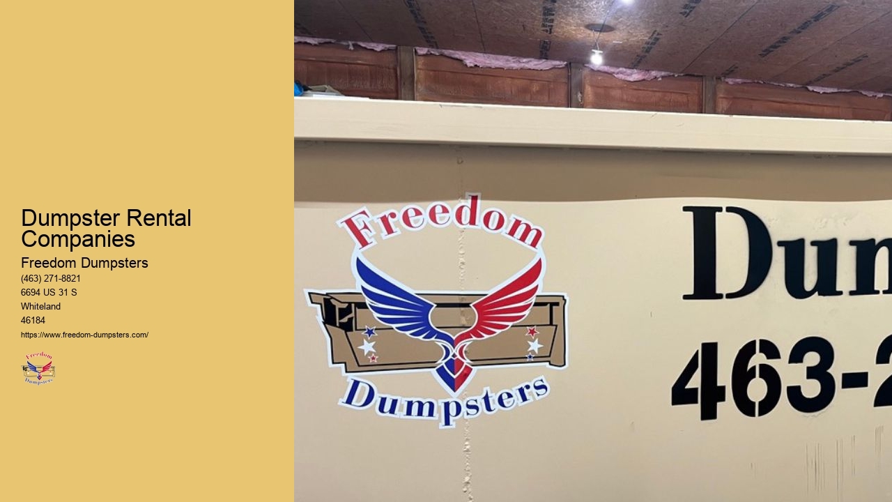 Inexpensive Dumpsters