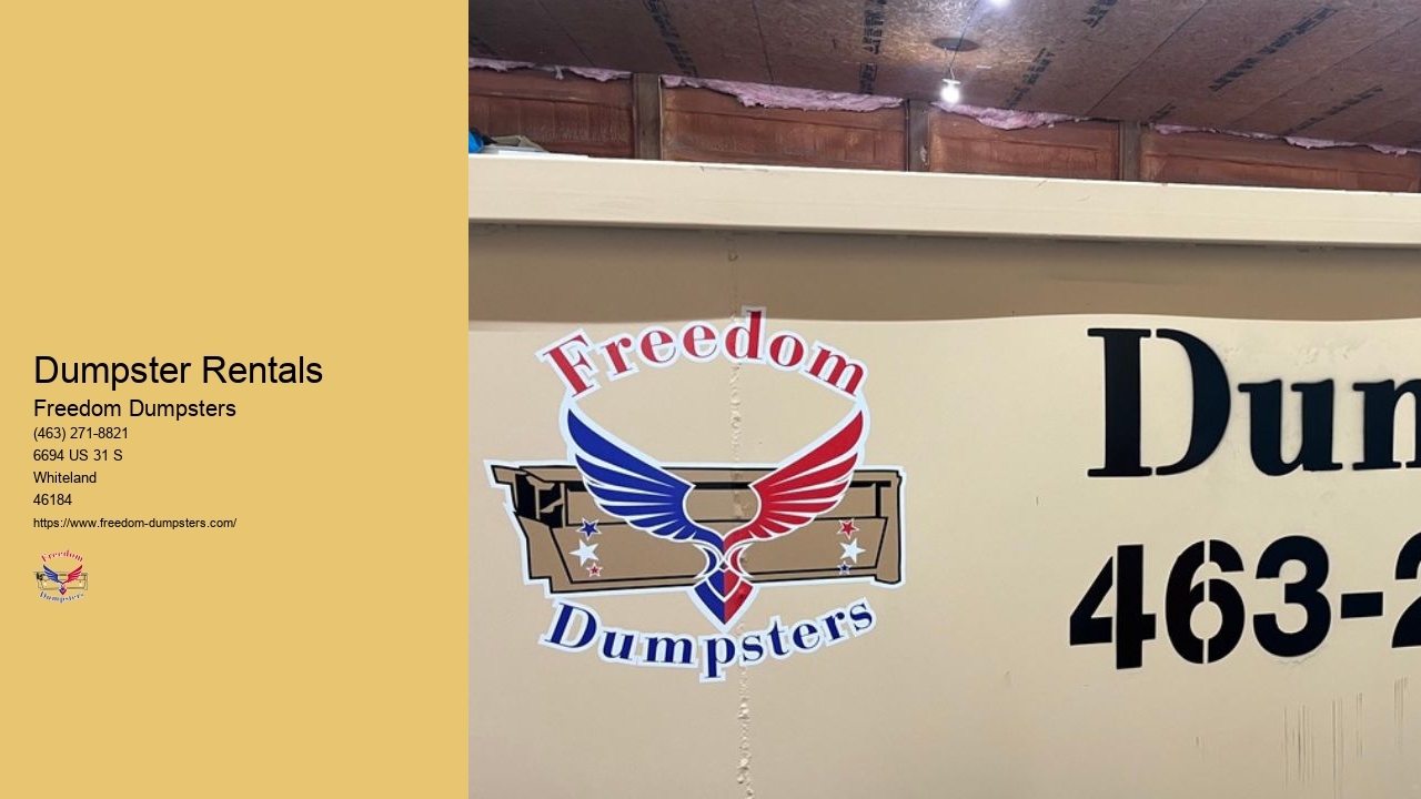 Trash Dumpsters Rental Near Me