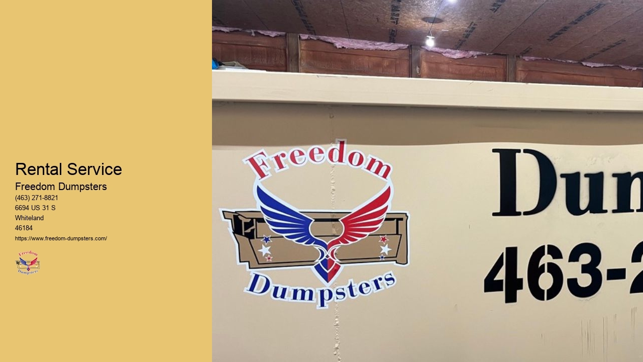Garbage Dumpster Rental Near Me